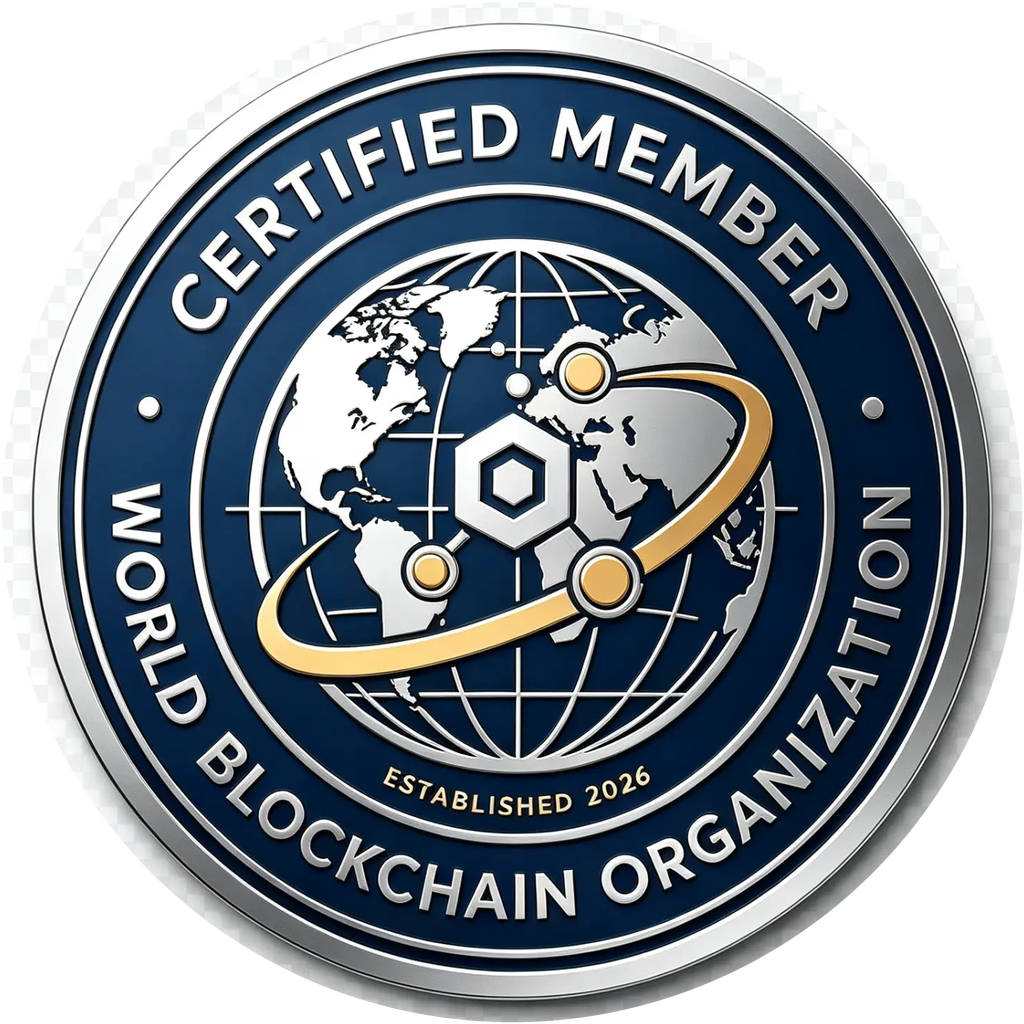 世界区块链组织(WBO) — 认证会员 · Certified Member